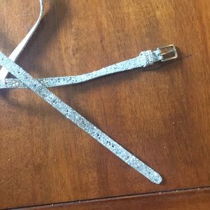 J crew glitter belt